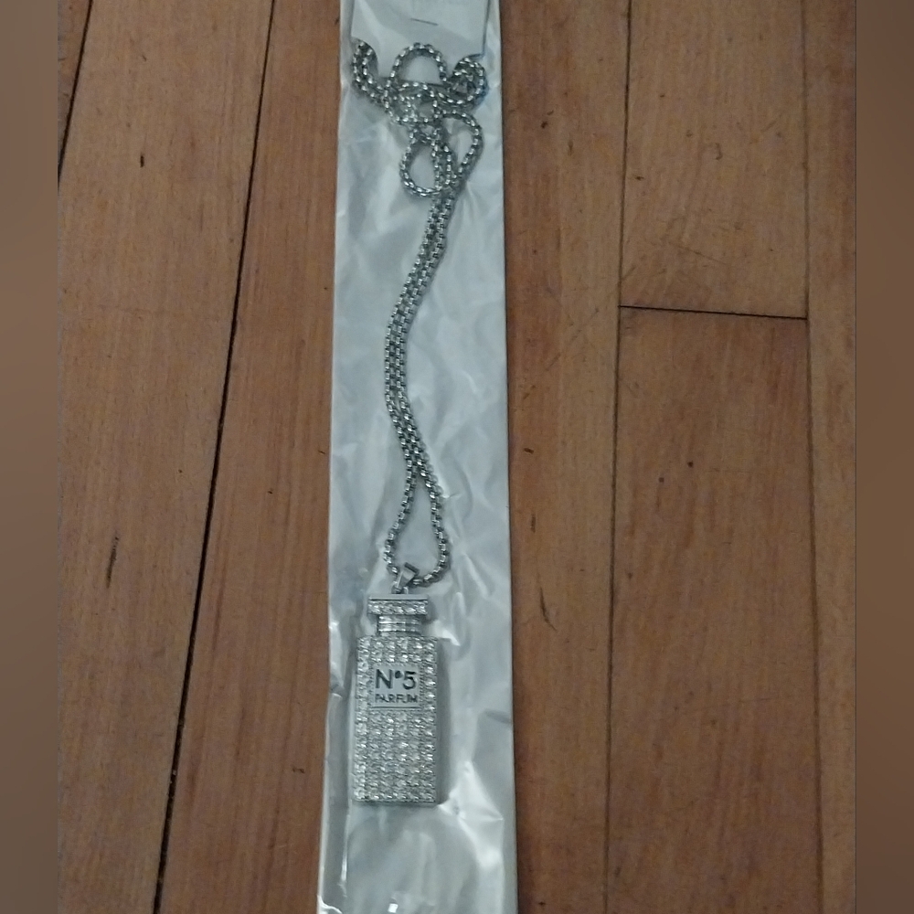 Stainless steel mens necklace